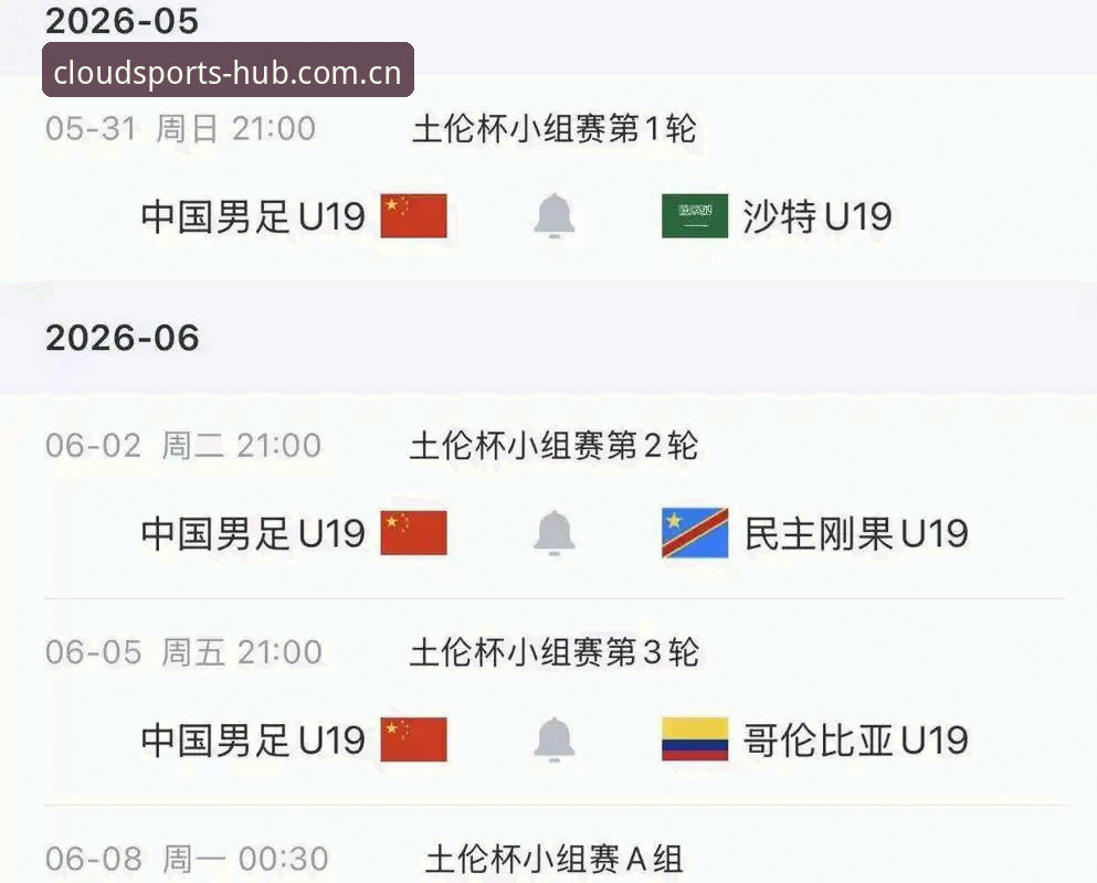 风云体育官方导航新版版本 U19国足土伦杯出局后的复盘操作教程:从0-3失利看如何避免低级失误